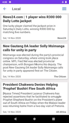 South Africa Newspapers android App screenshot 2